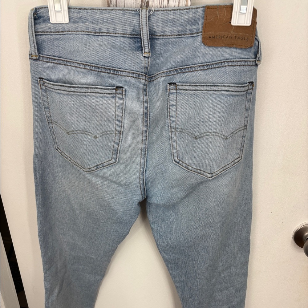 American Eagle straight leg skinny jeans